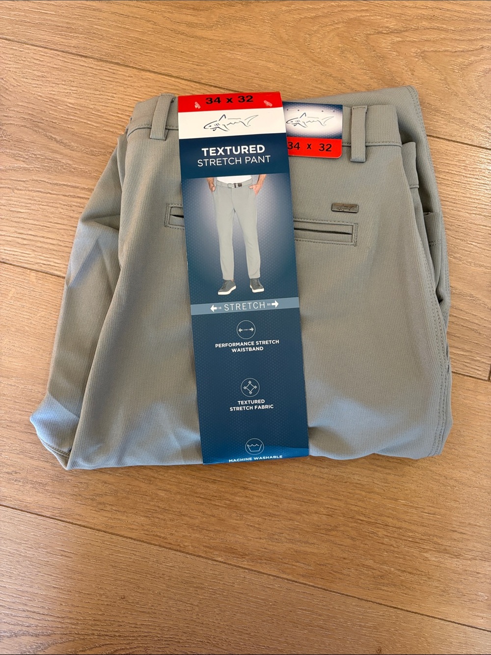 Greg Norman Men’s Pants - Light Gray